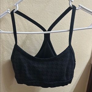 ALO Yoga Black Sports Bra with Y-Back Design